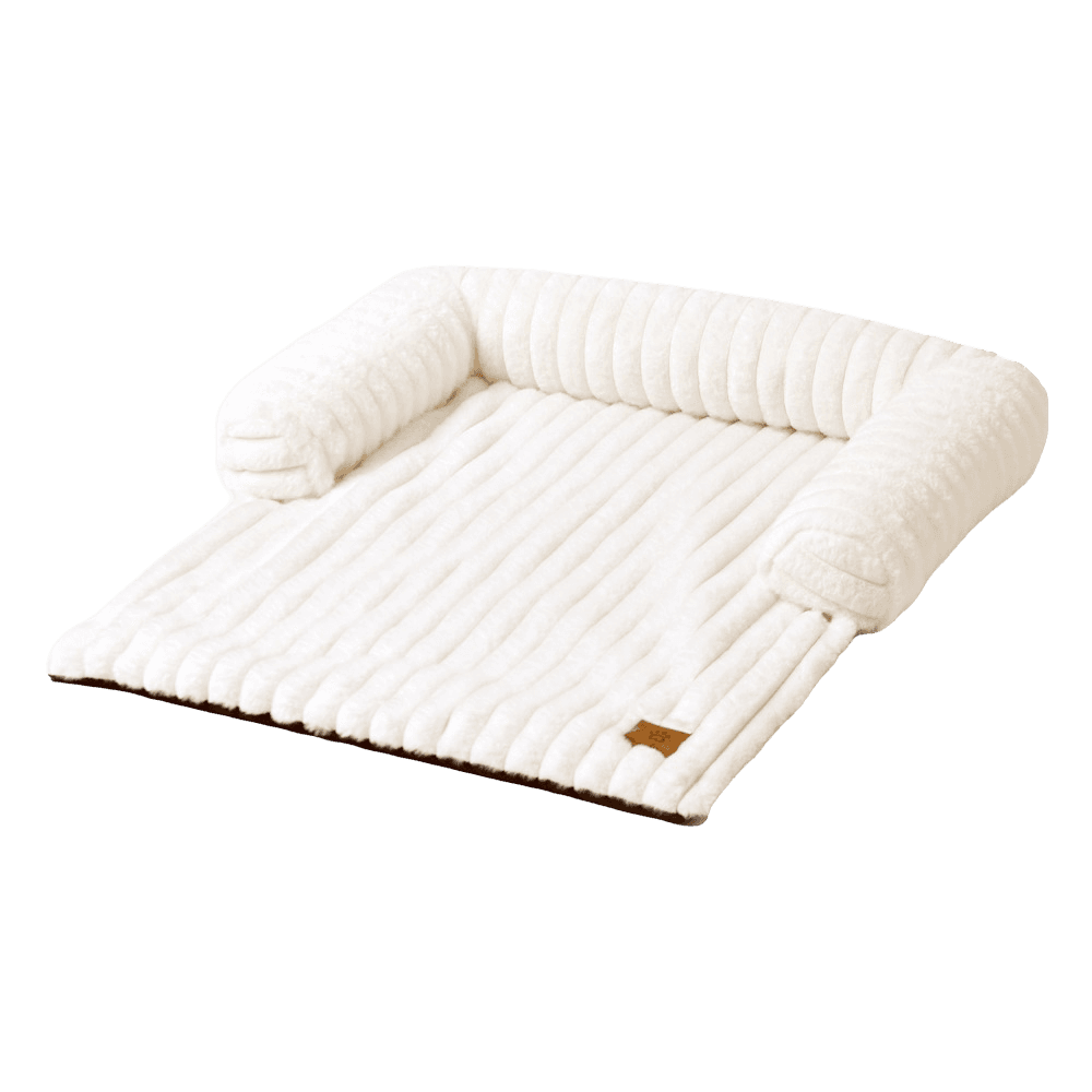 Cloud Bolster Sofa Protector Dog Bed Cream