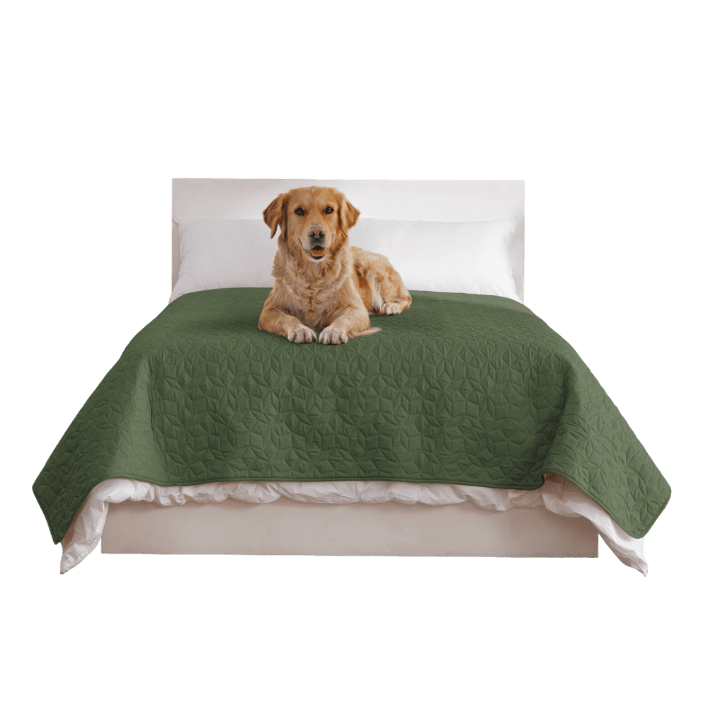 Sofur Waterproof Dog Bed Cover Protector Olive