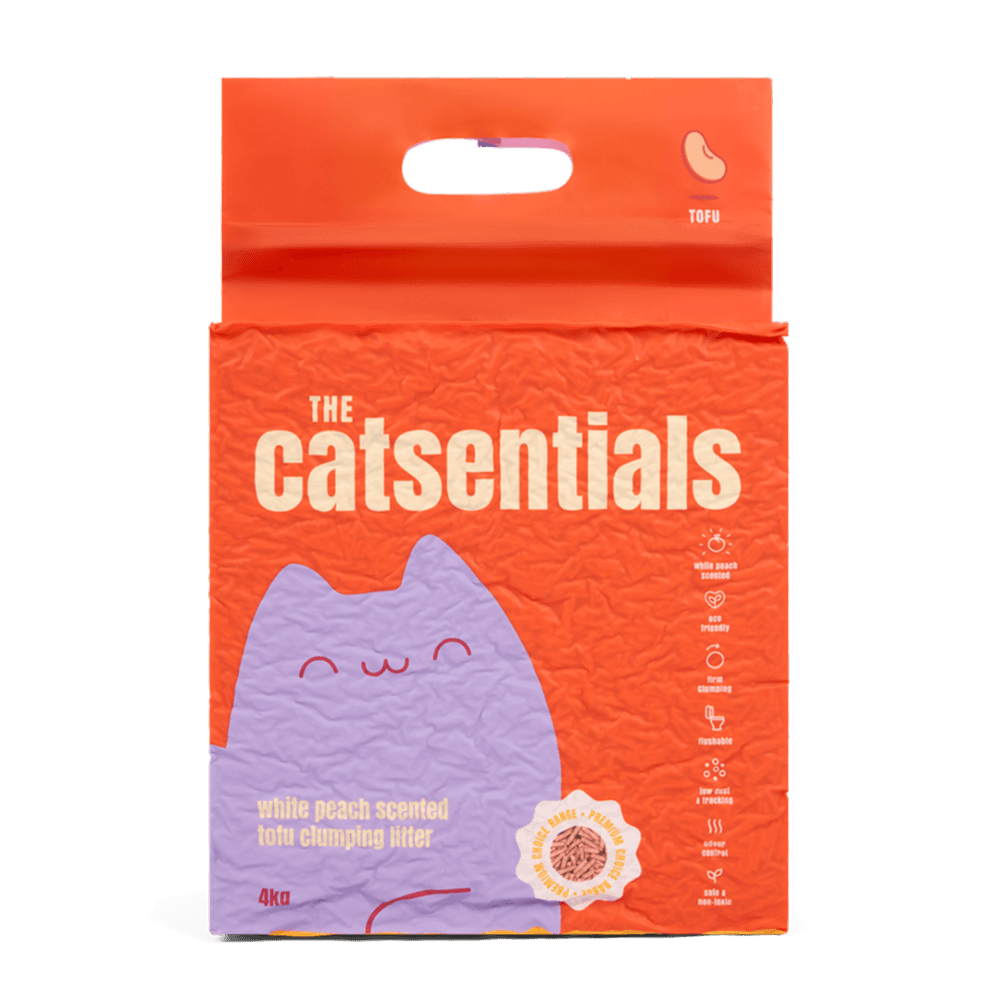 White Peach Tofu Clumping Litter