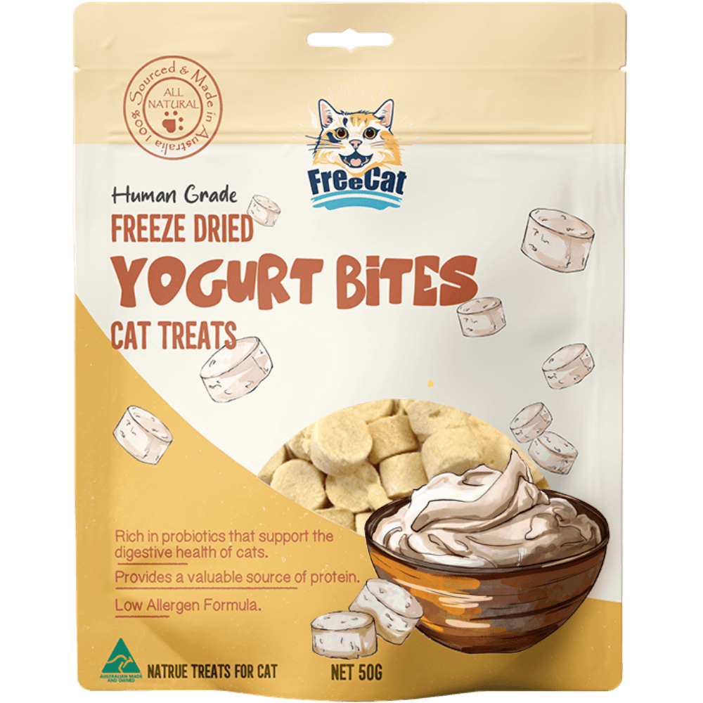 Freeze Dried Yogurt Bites Cat Treats