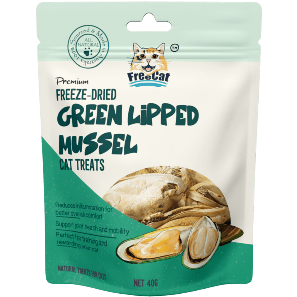 Freeze Dried Green Lipped Mussel Cat Treats