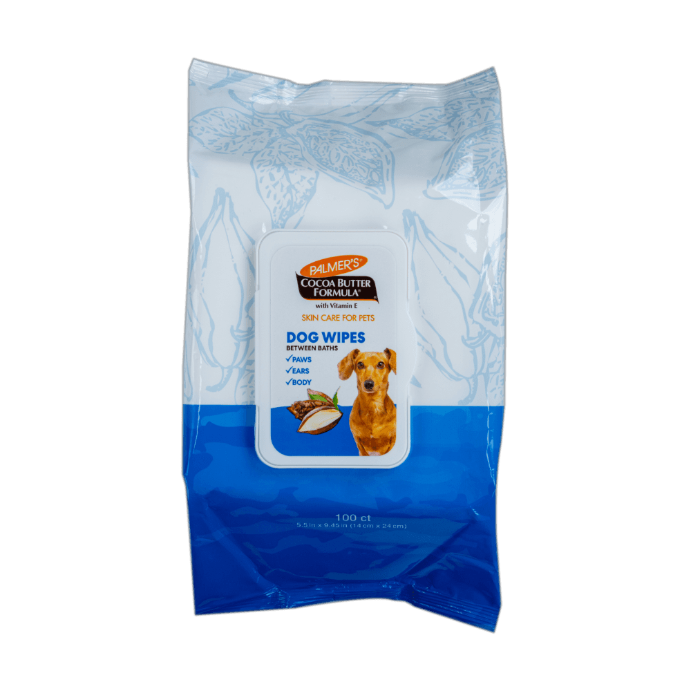 Cocoa Butter Dog Wipes for Paws Ears and Body