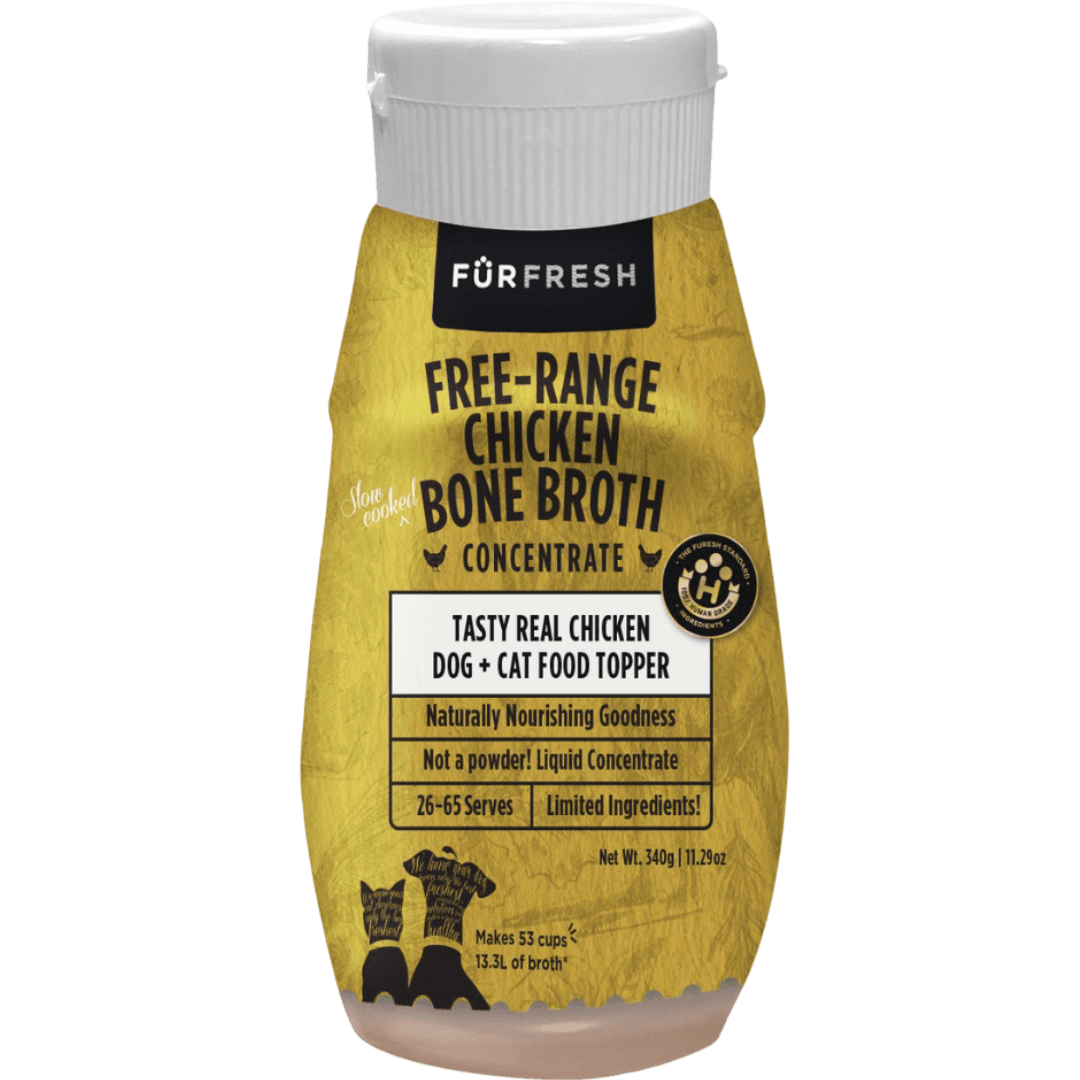 Chicken Bone Broth Meal Topper for All Lifestages Dogs and Cats