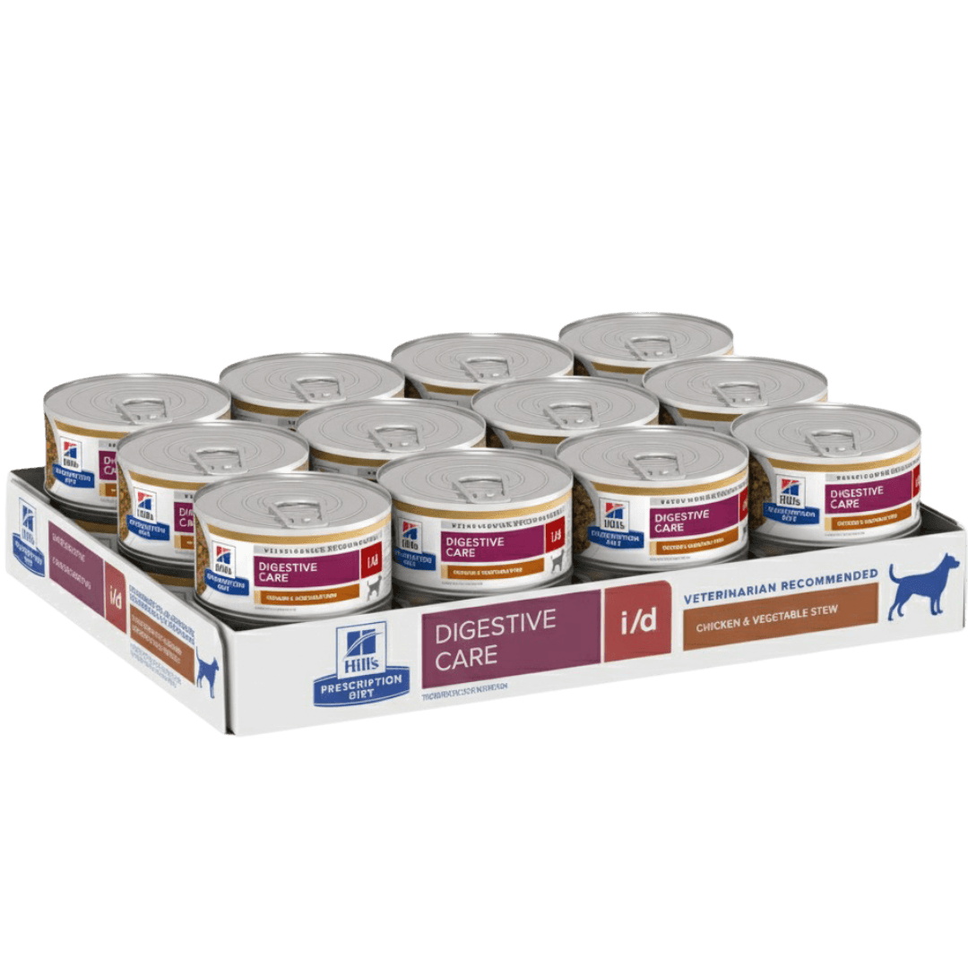 I/D Digestive Care Chicken & Vegetable Stew Adult Wet Dog Food Cans