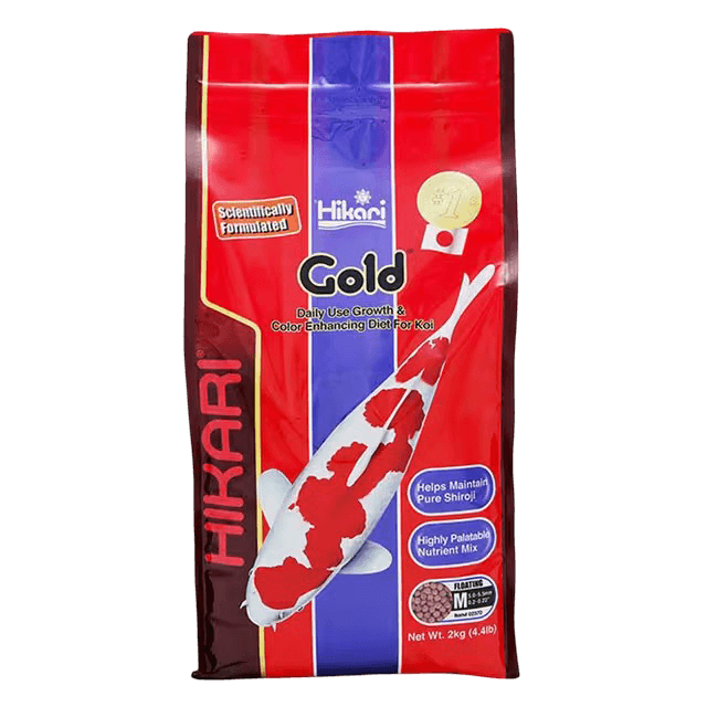 Gold Medium Pellets for Koi Fish