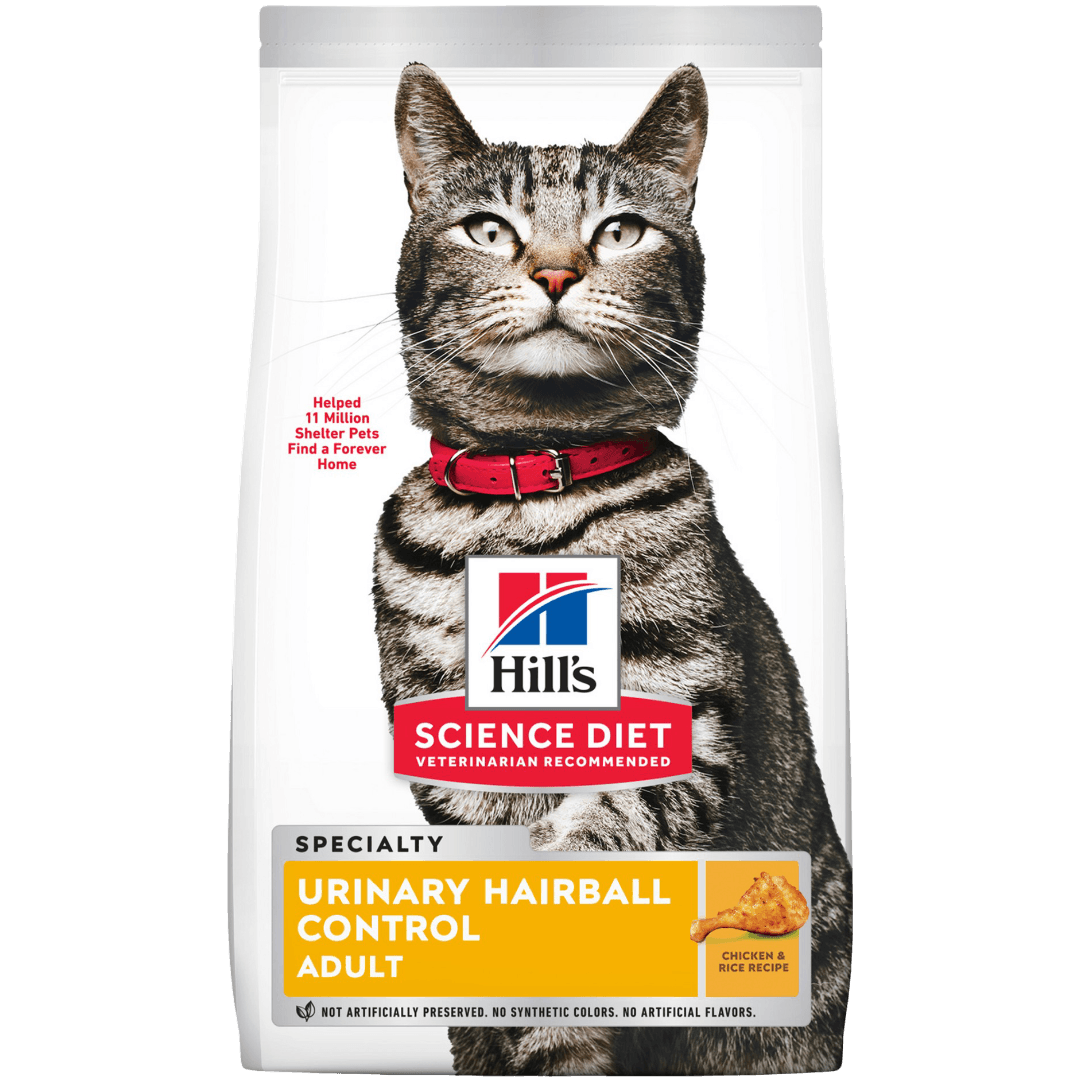 Urinary Hairball Control Adult Dry Cat Food