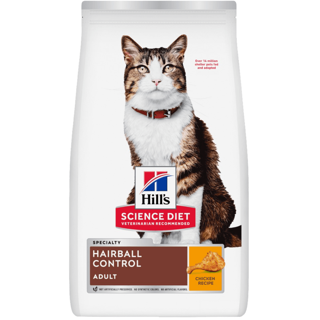 Adult Hairball Control Dry Cat Food