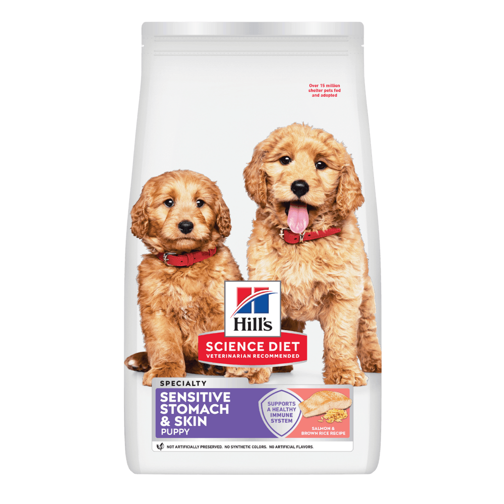 Sensitive Stomach And Skin Salmon Brown Rice Puppy Dry Dog Food