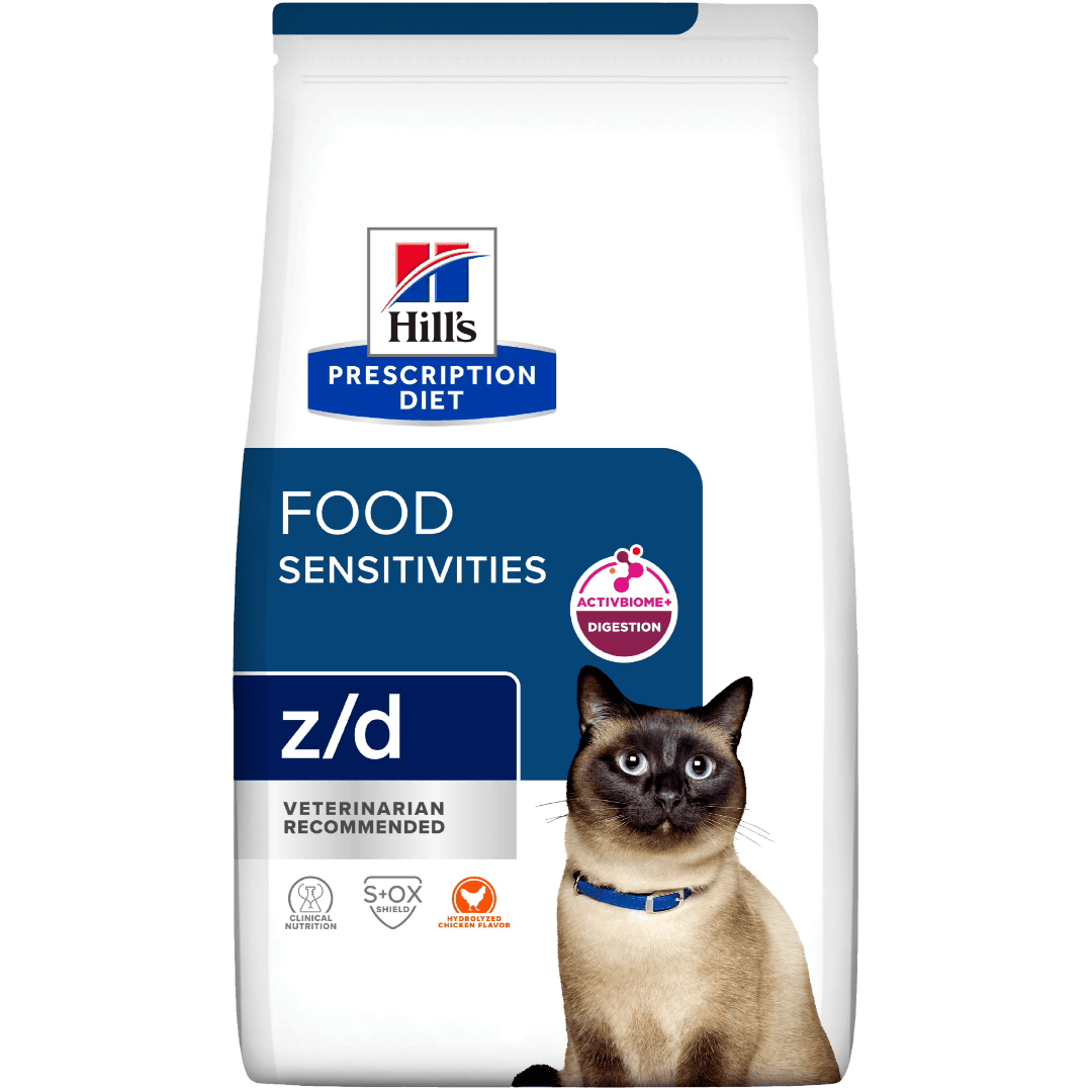 Z/D Skin Food Sensitivities Original Flavour Dry Cat Food
