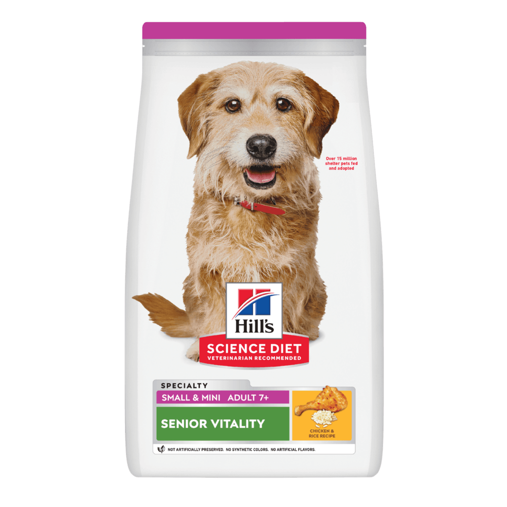 Senior Vitality 7 Plus Chicken Small & Mini Dry Dog Food