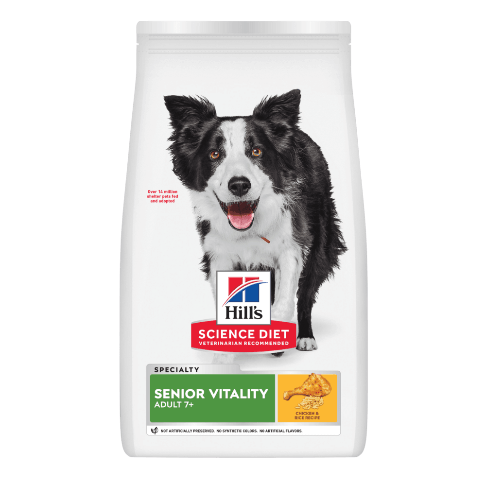 7+ Senior Vitality Dry Dog Food