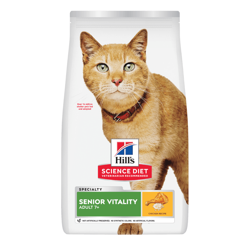 7+ Senior Vitality Dry Cat Food