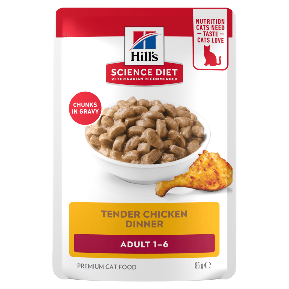 Adult Chicken Cat Food Pouches