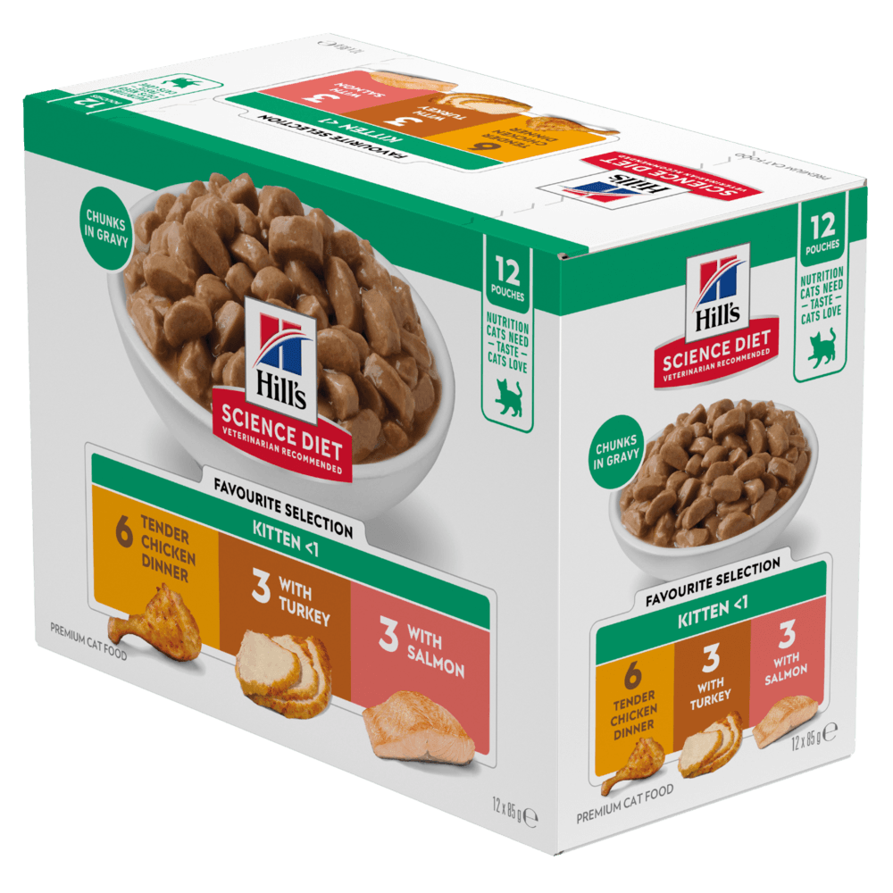 Kitten Favourite Selection Variety Pack Wet Cat Food Pouches