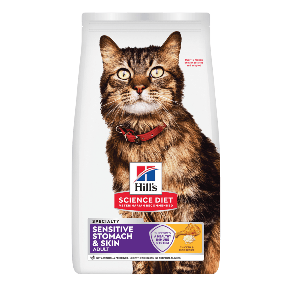 Sensitive Stomach & Skin Adult Dry Cat Food