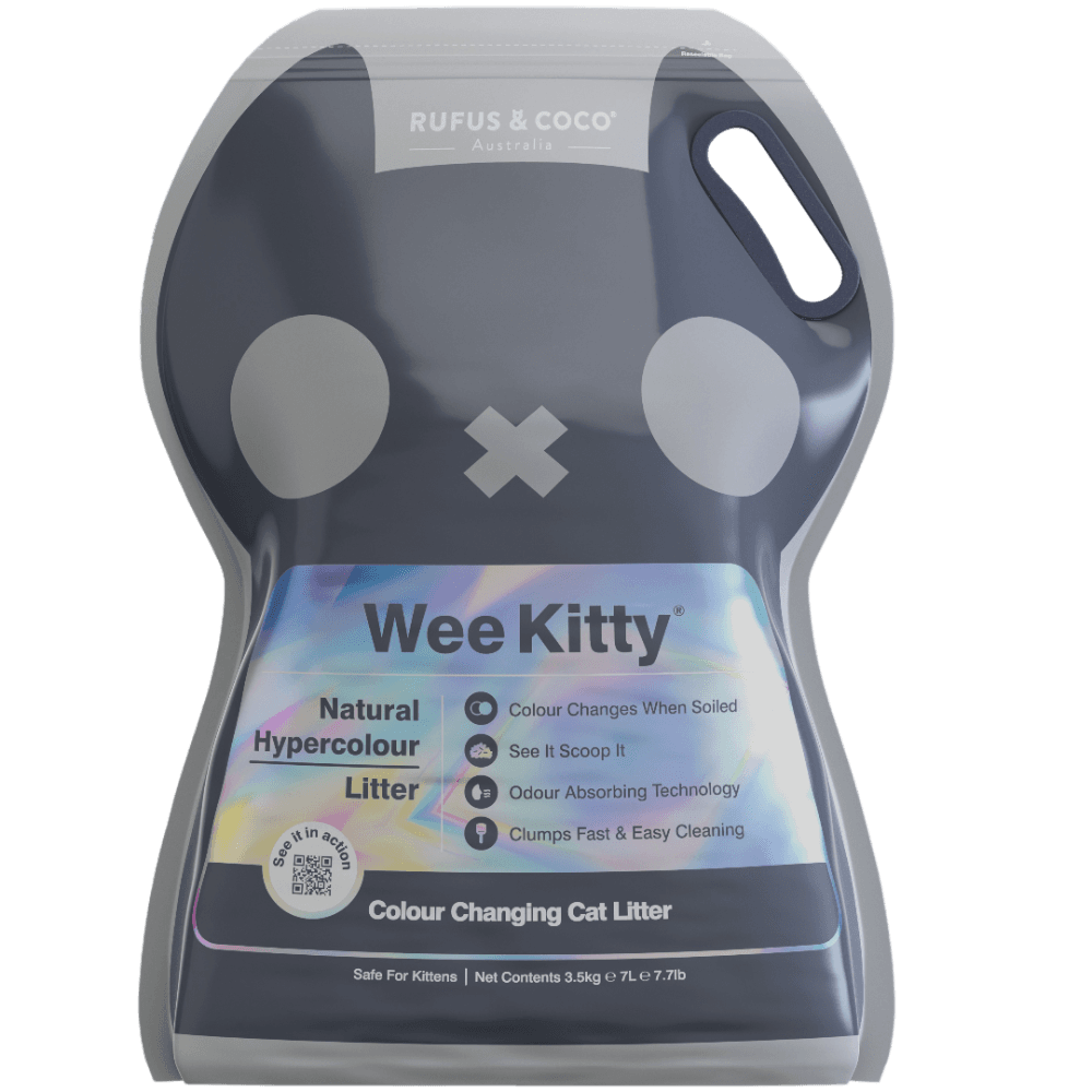 Wee Kitty Natural Hypercolour Clumping Cat Litter