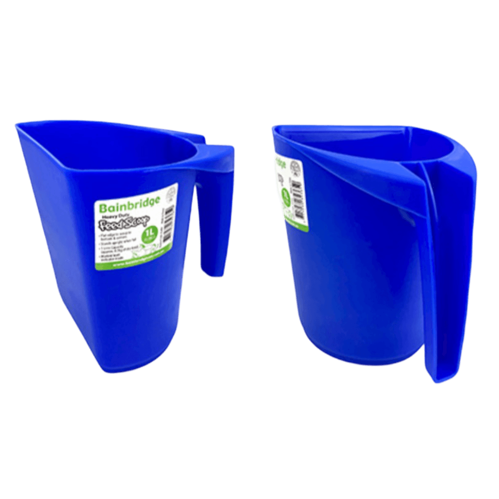 Feed Scoop Heavy Duty Blue