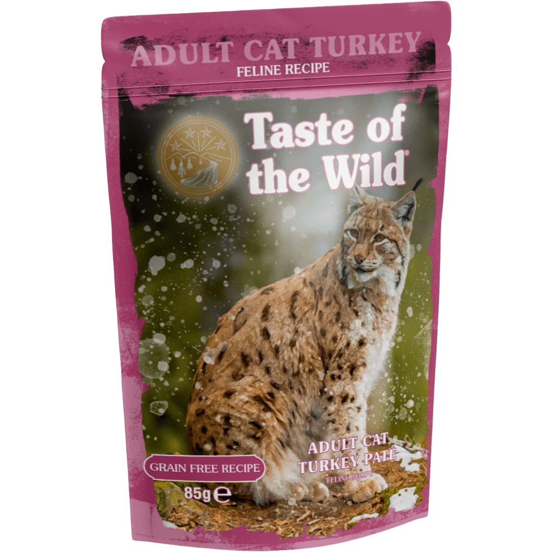 Taste Of The Wild Turkey With Chicken Adult Wet Cat Food Pouches