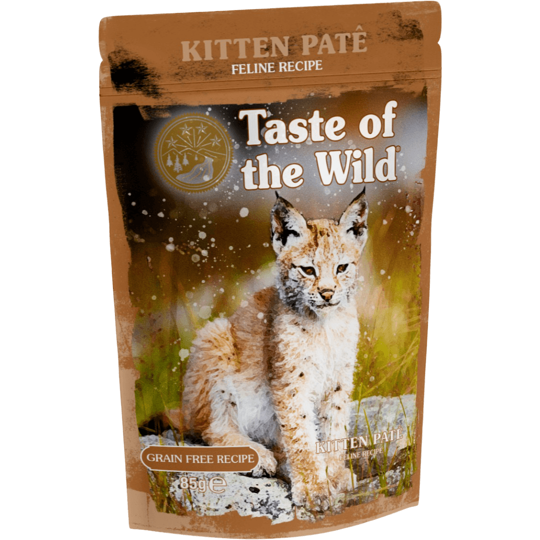 Taste Of The Wild Chicken Pate Kitten Wet Cat Food Pouches