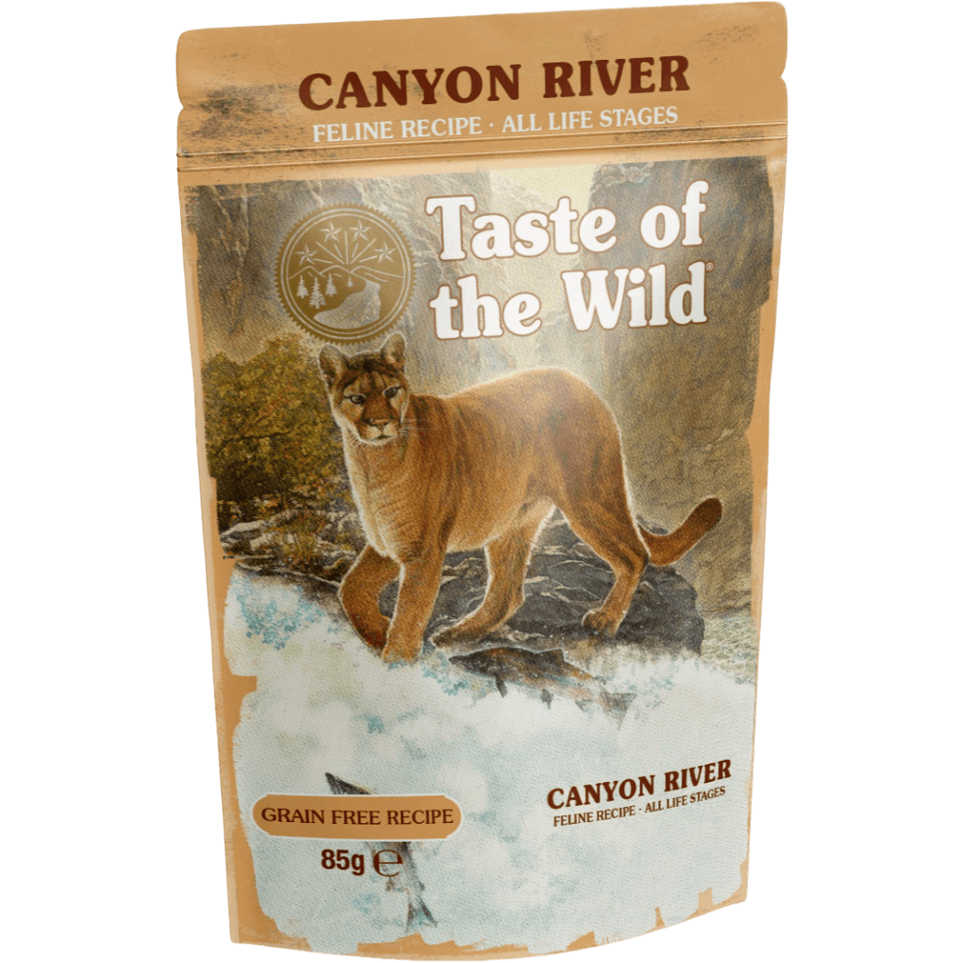 Canyon River Chunks in Gravy All Lifestages Wet Cat Food Pouch