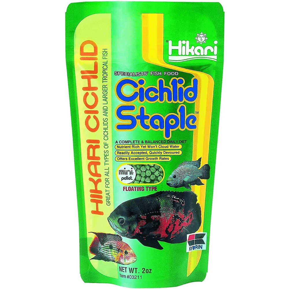 Cichlid Staple Mini Fish Food Pellets