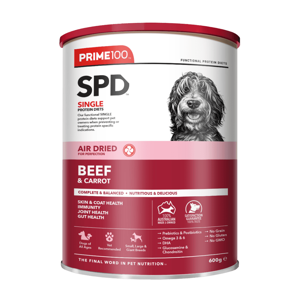 SPD Air Dried Beef & Carrot All Lifestage Dry Dog Food