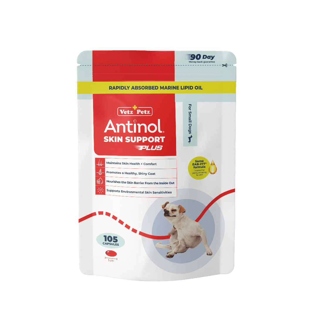 Antinol Plus Skin Support Capsules For Small Breed Dogs