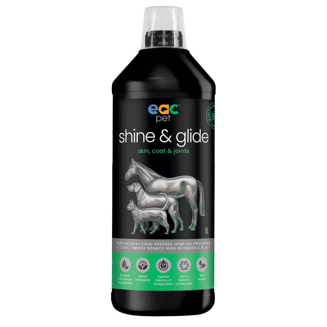 Shine & Glide Hemp Oil For Dogs Cats And Horses