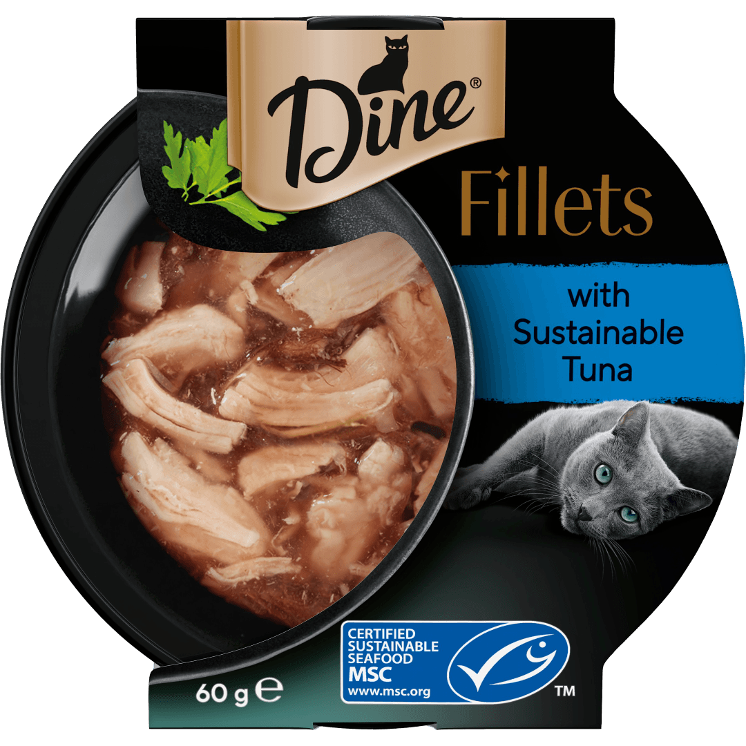 Fillets Sustainable Tuna Adult Wet Cat Food Pots