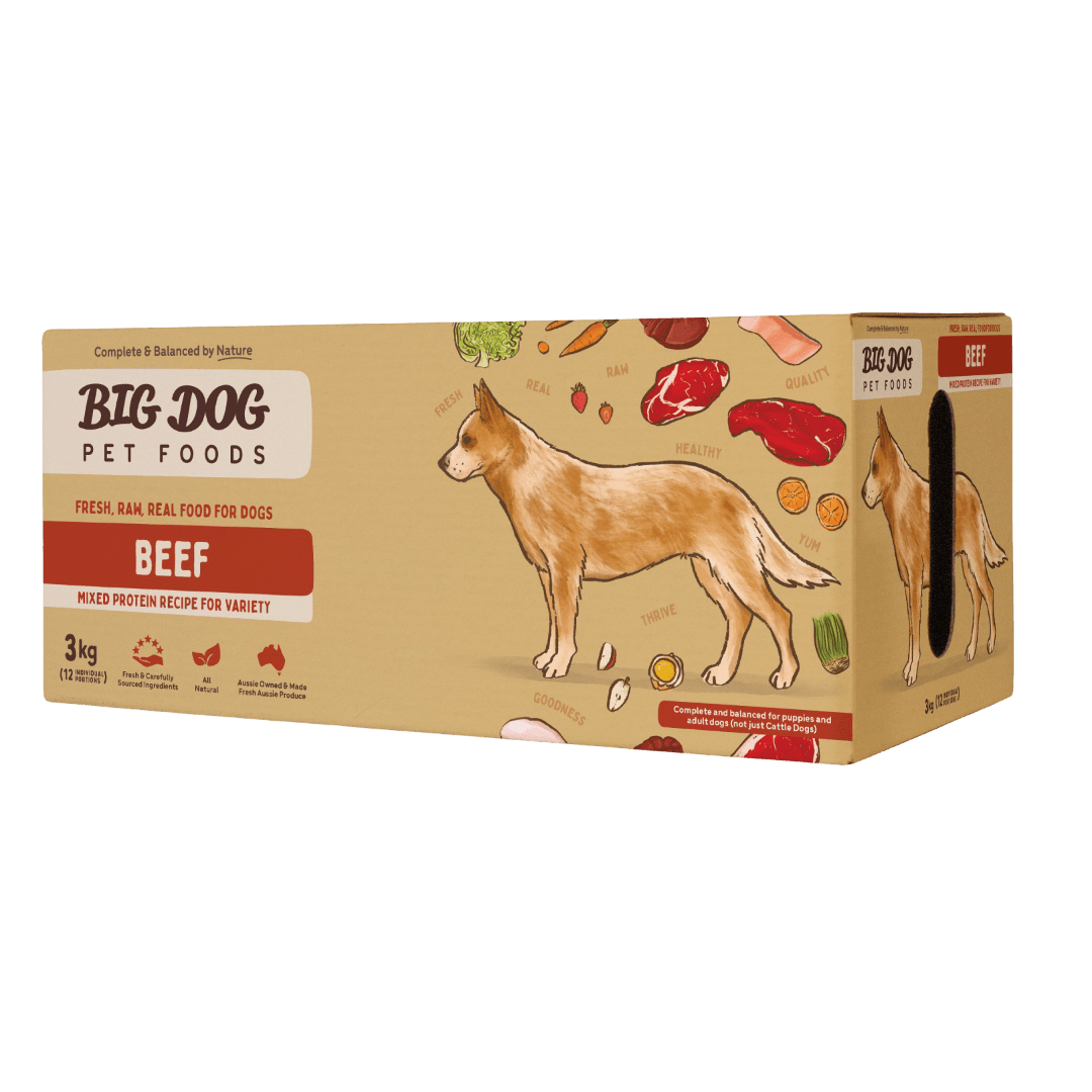 Beef Frozen Raw All Lifestages Dog Food