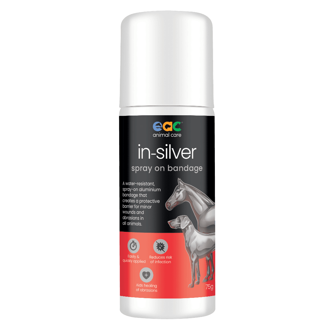 In-Silver Spray On Bandage Aluminium Horse Spray