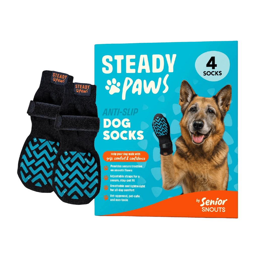 Steady Paws Anti Slip Dog Socks