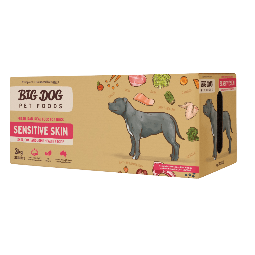 Sensitive Skin Frozen Raw All Lifestages Dog Food