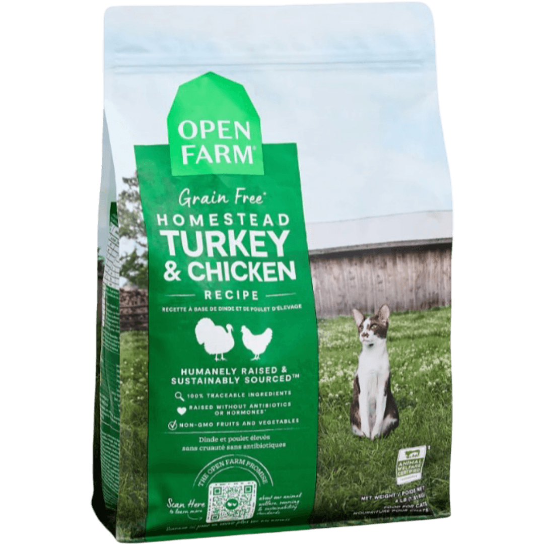 Homestead Turkey & Chicken Grain Free All Lifestages Dry Cat Food