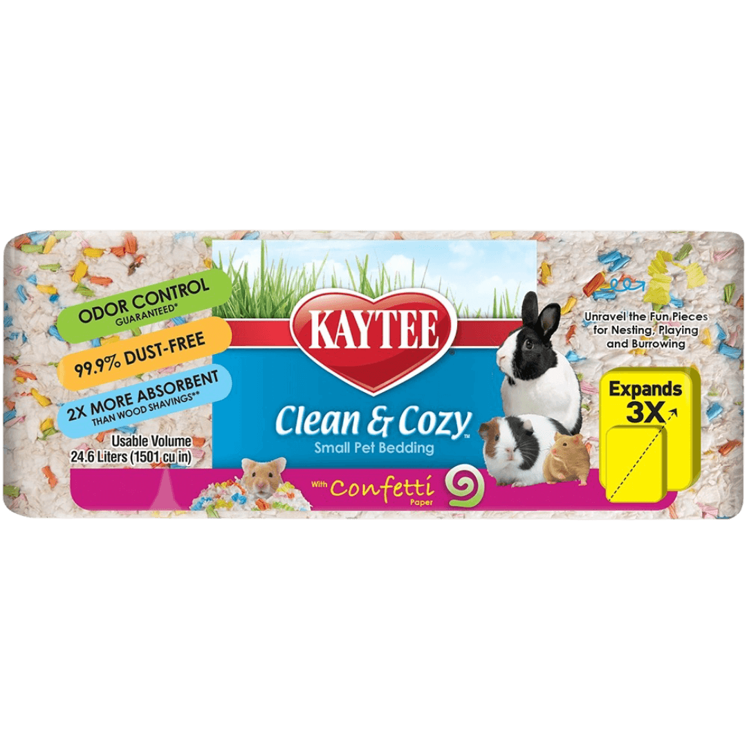 Clean & Cozy Small Pet Bedding Confetti