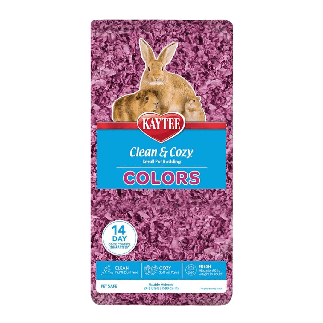 Clean & Cozy Extreme Odour Small Pet Bedding Plum