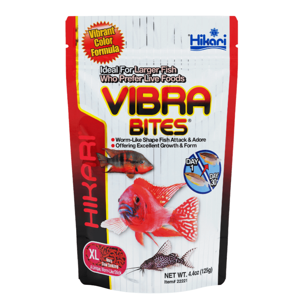 Vibra Bites XL Slow Sinking Sticks Fish Food