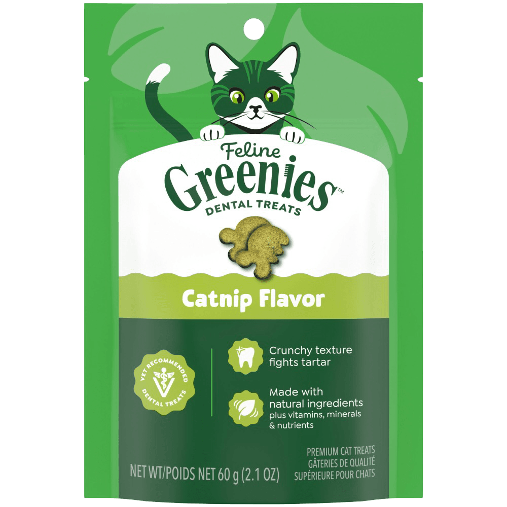 Greenies Cat Treats Dental Catnip Flavour