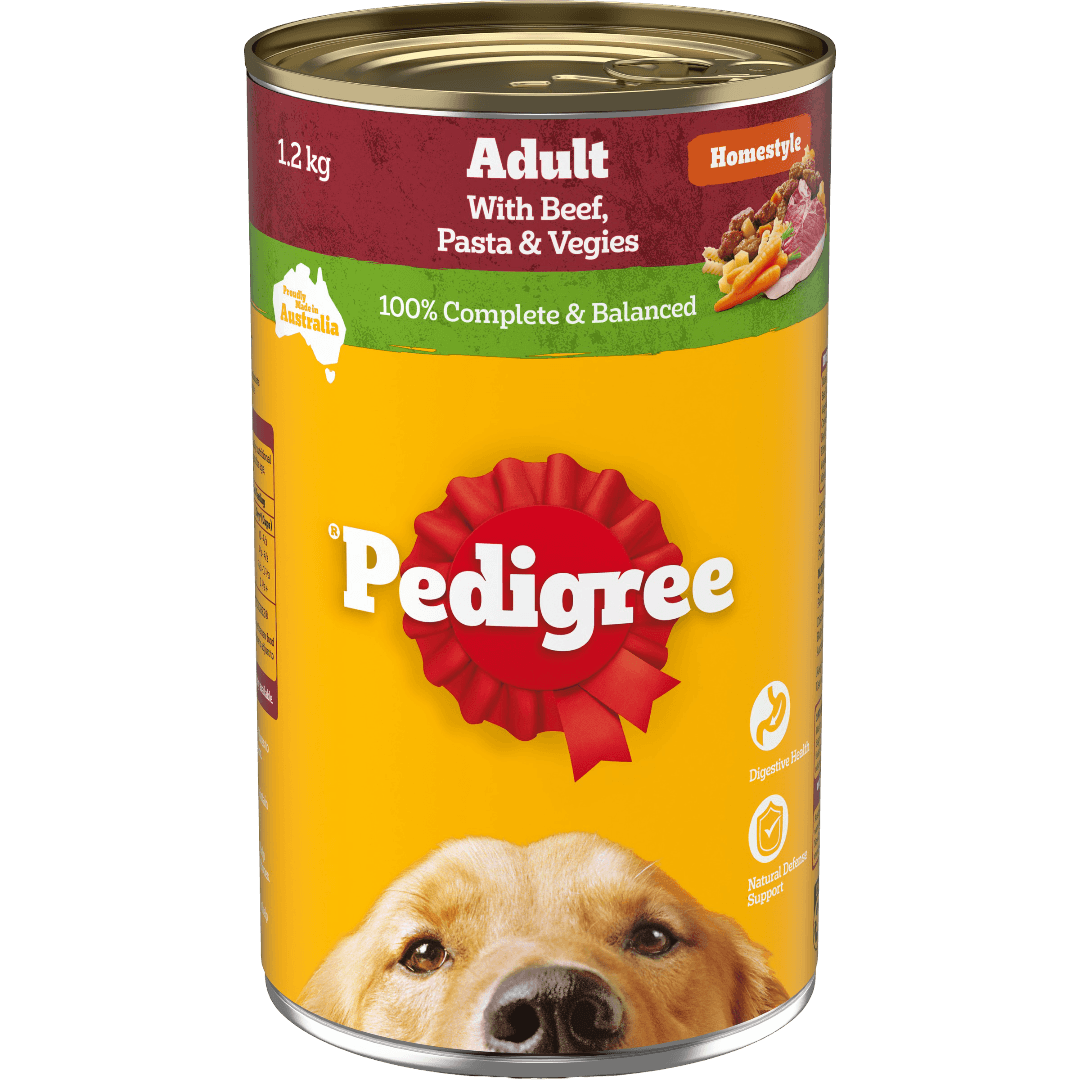 Pedigree Adult Wet Dog Food Beef Pasta Vegies Homestyle