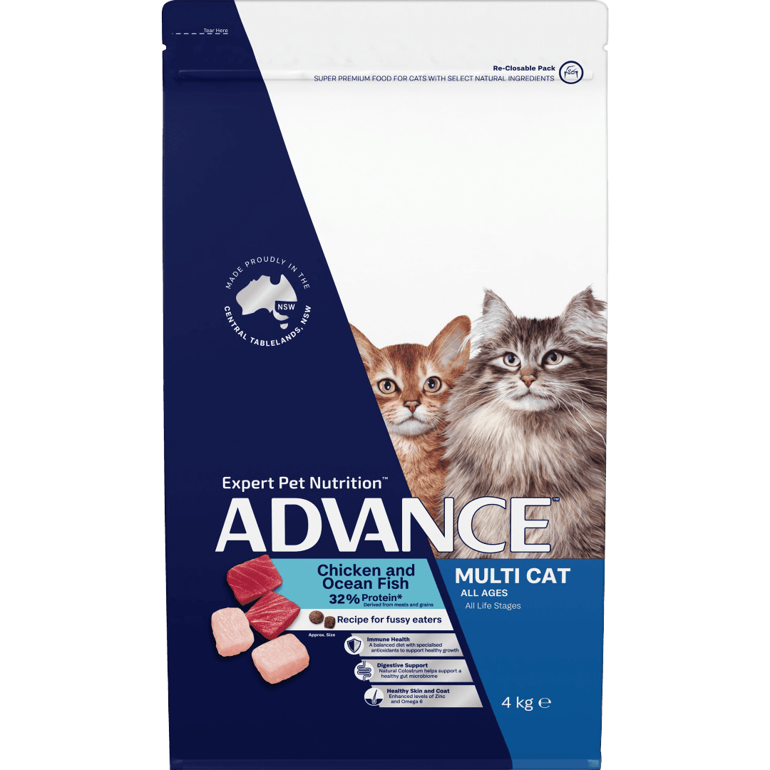 Multi Cat Chicken And Ocean Fish All Lifestages Dry Cat Food