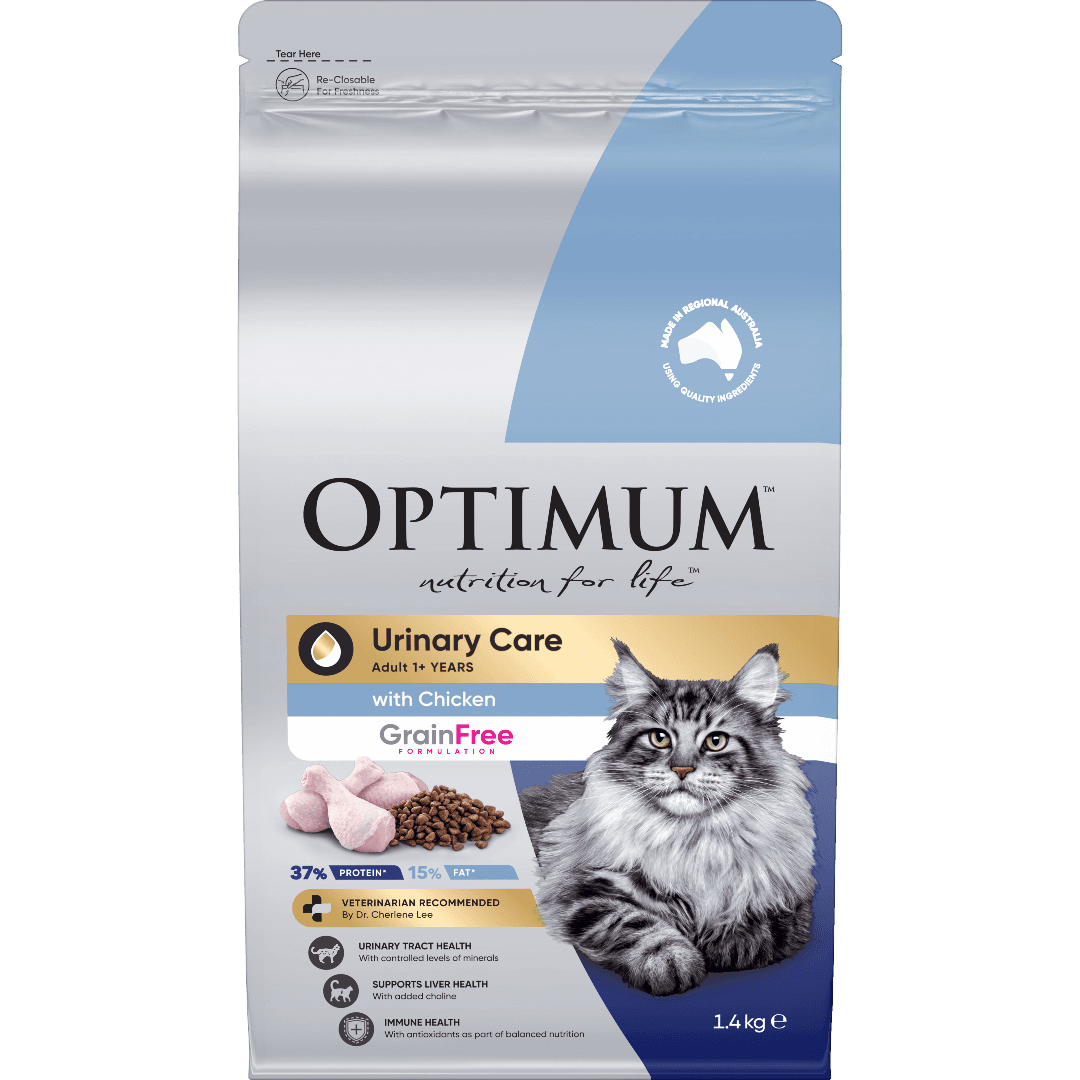 Optimum Urinary Care with Chicken Adult Dry Cat Food