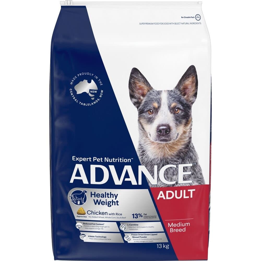 Healthy Weight Medium Adult Dry Dog Food Chicken With Rice