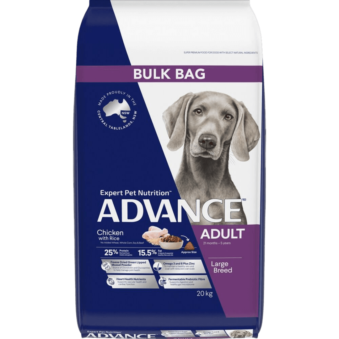 Large Adult Dry Dog Food Chicken With Rice