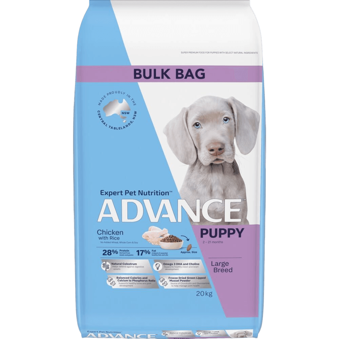 Large Puppy Dry Dog Food Chicken With Rice