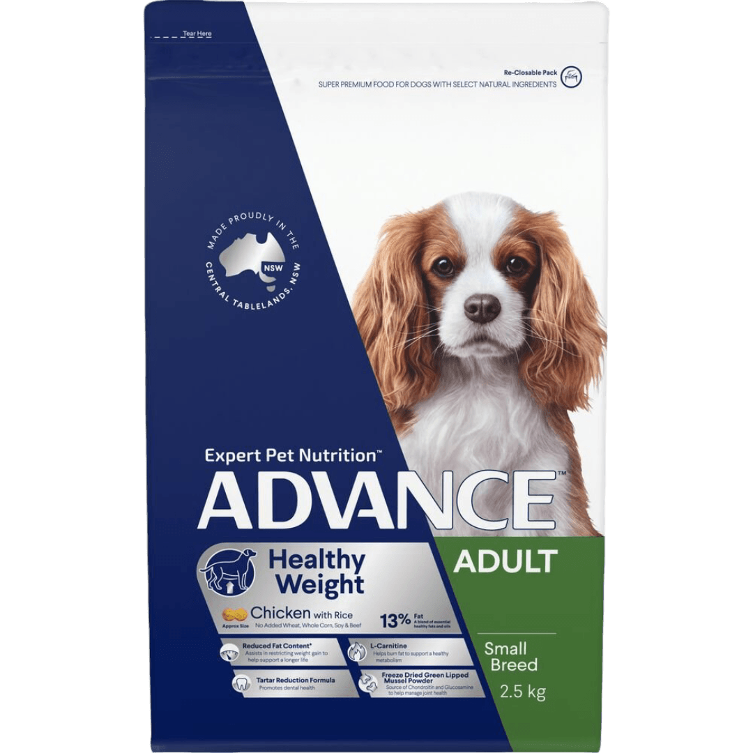 Healthy Weight Small Adult Dry Dog Food Chicken With Rice