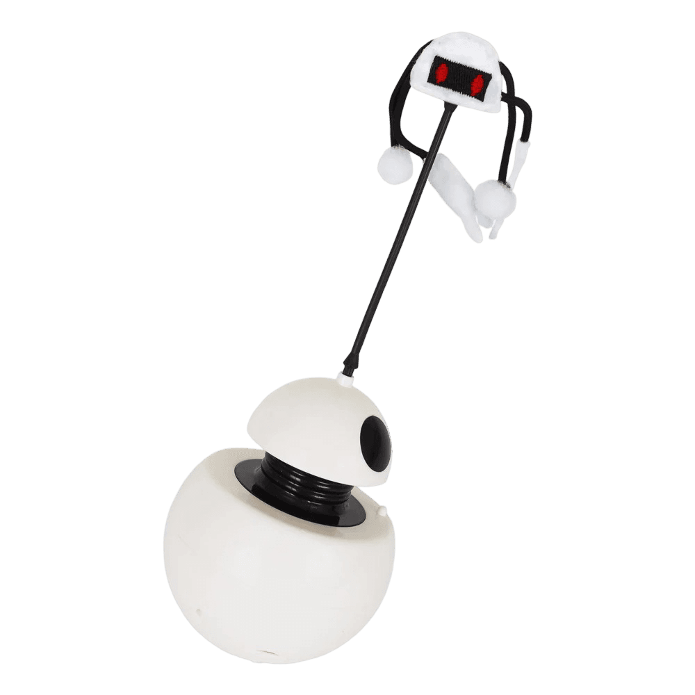 3 in 1 Interactive Robot Cat Toy with Spinning Wand and Laser