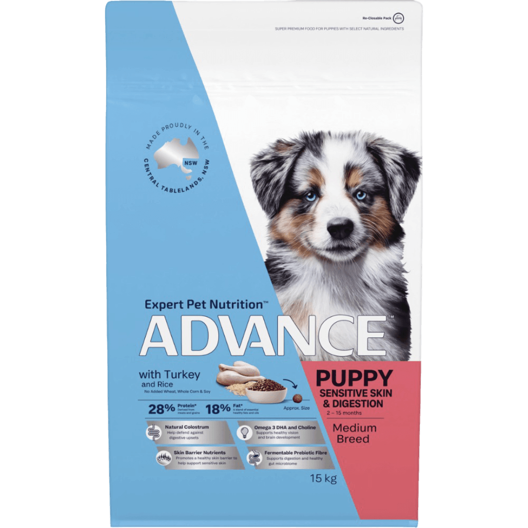 Advance Puppy Medium Breed with Turkey and Rice