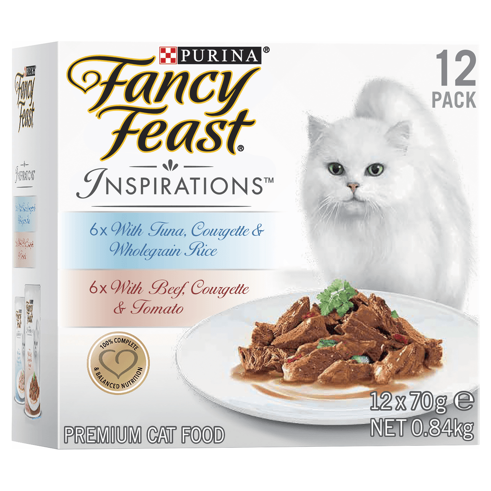 Inspirations Salmon Tuna Variety Pack Adult Wet Cat Food