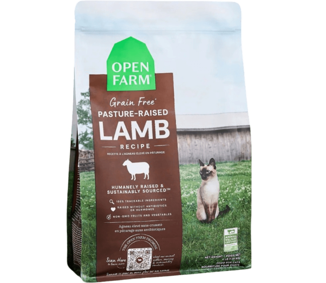 Pasture Raised Lamb Grain Free All Lifestages Dry Cat Food