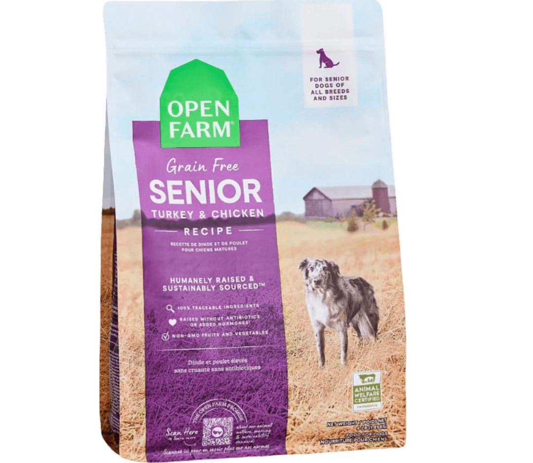 Chicken & Turkey Grain Free Senior Dry Dog Food